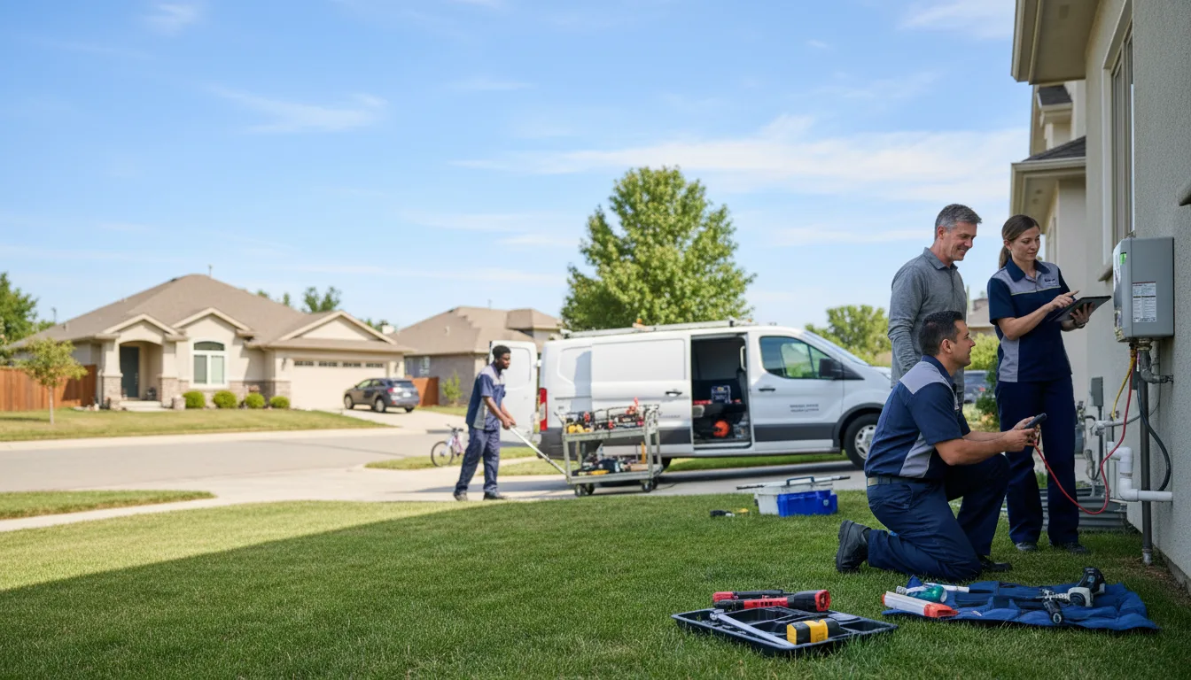 Tankless water heater service in Correctionville, IA